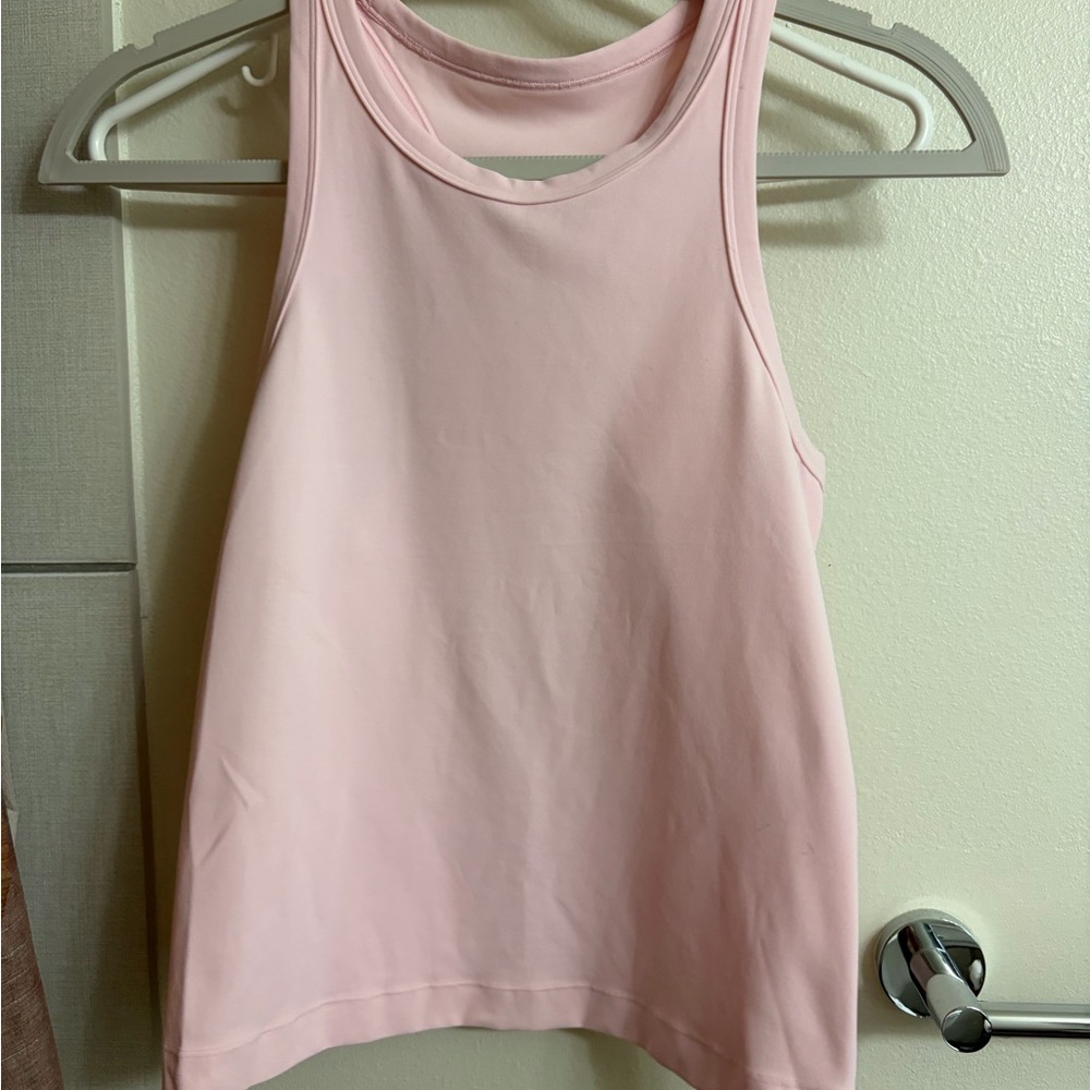 Lululemon Strawberry Milkshake Align Waist-Length Racerback Tank Top